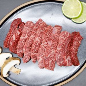 프리미엄 소고기 논개 한우 1+ 갈비살 300g(구이용)