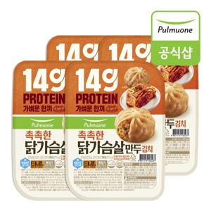 [풀무원] 촉촉한 닭가슴살만두 김치(180g) x 4개