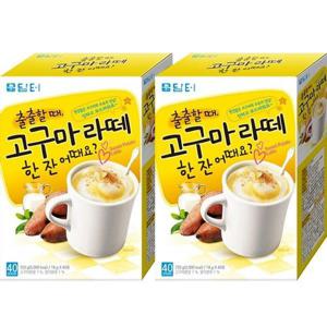 갤러리아_담터 고구마라떼 40T x 2개
