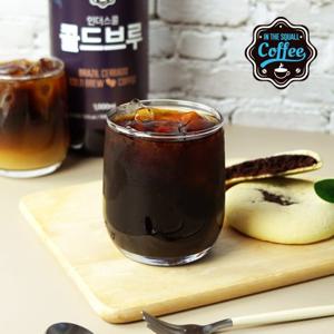 [인더스콜] 콜드브루 더치커피 원액 3병x1L 대용량 액상 커피