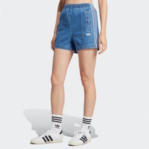 갤러리아_[ADIDAS]아디컬러 데님 파이어버드 쇼츠/JD2562