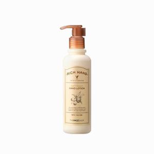 [더페이스샵] 리치핸드 V 소프트 터치 핸드로션 200ml