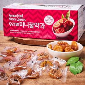 [산정식품] 전통방식 우리밀 미니 꿀약과 800g