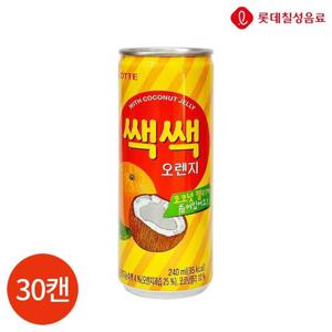 갤러리아_롯데 쌕쌕 오렌지 240ml x 30캔