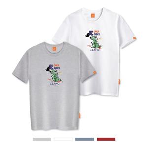 엘라모 에너자이드 반팔 티셔츠 남녀공용 빅사이즈 S~4XL