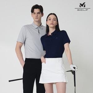 ★텐텐★[밀레골프] 반팔 카라티셔츠 남녀 6컬러 택1