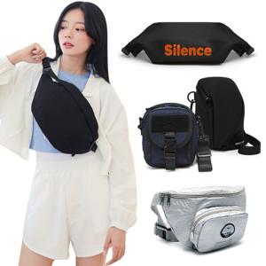 [프롬헤븐] 힙색/여행가방/보조가방/슬링백/전대/미니백 15종 균일가(남녀공용)