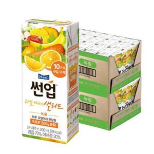 [매일유업]썬업 과일야채샐러드 녹황 200ml 48팩