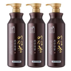 모근장생 어성초 샴푸 1000ml X 3개 대용량 탈모 두피 케어 각질 약산성 비듬 천연