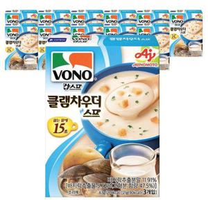 갤러리아_보노 컵 스프 클램차우더 스프 63g x 12개