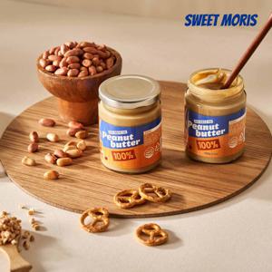 [스윗모리스] 100% 무첨가 무설탕 땅콩잼 250g