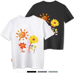 엘라모 더썬 반팔 티셔츠 남녀공용 빅사이즈 S~4XL