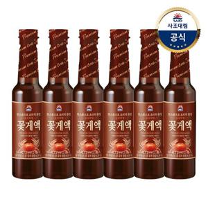 [사조대림] 사조 프리미엄꽃게액 550ML 6개