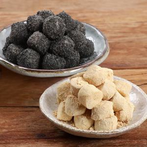 [인정한떡] 미니 구슬인절미 160g x 5팩 + 흑임자인절미 160g x 5팩