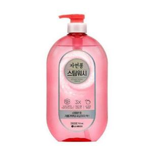 자연퐁 스팀워시 애플향750ml 용기 주방세제 [W99A918]