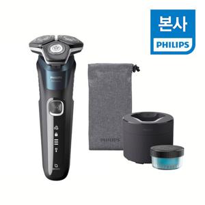 PHILIPS 필립스 SkinIQ 5000 시리즈 전기면도기 S5889/73 일렉트릭 블루