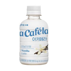빙그레 아카페라 바닐라라떼240ml x 12pet 커피 음료