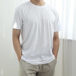 [어셔츠]국내제작 30수 면 코마사 반팔티 이너웨어 반팔티