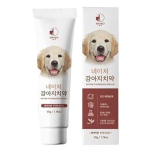 애견치약 강아지 네이처 트렌드 치약 50g 데일리 닭고