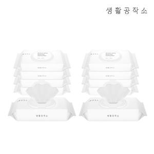 [생활공작소] 베이킹소다 물티슈 70매 x 10입