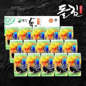 맛있는 홍도 돌김 선물세트 1호 (대15봉)