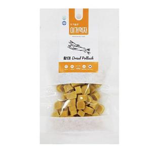 [JHQR5PT0_4B]수제간식 황태(큐브) 반려동물 100g
