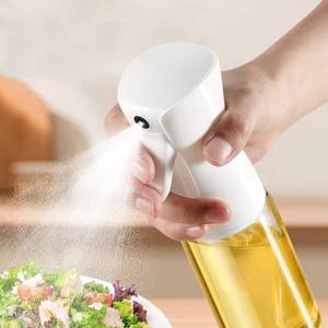 오일스프레이 오일병 에어프라이어 오일스프레이용기 유리병 220ml 화이트 R268