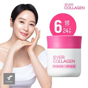 NEW 에버콜라겐 레티놀A 6병(총  24주분)