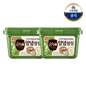 [사조대림] 해표 순창궁 12가지양념쌈장 500g 2개