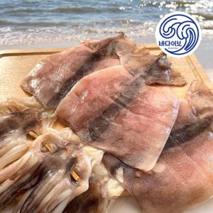 국산 반건조오징어 2kg 내외 (왕특) / 동해안 반건오징어