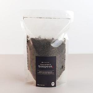 청년선식 태우지 않고 볶은 흑임자가루 500g x 1팩