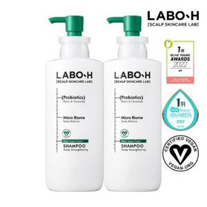 [아모레]BEST 특가_라보에이치 두피강화클리닉 샴푸 400ml 2입 (옵션)