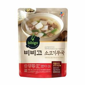 [새벽배송][우리가락]비비고 소고기무국 500g