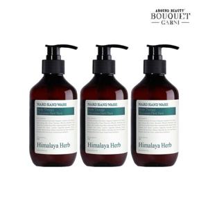 [부케가르니]히말라야 허브나드 티트리로즈마리향 핸드워시 280ml x3개