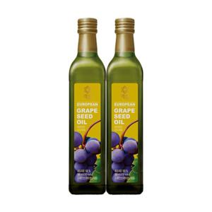 [CJ]백설 유러피안 포도씨유 500ml x2개