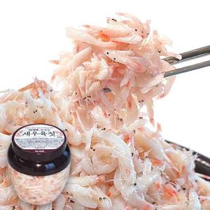 한식단 국내산 새우 육젓  (500gX2통 / 총1kg)