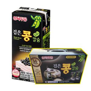 [삼육두유] 검은콩 칼슘두유 190mlx24팩(손잡이포장)