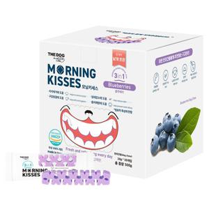 더독 모닝 키세스 3in1 블루베리 500g (10g x 50p)