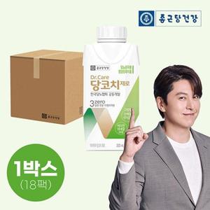 갤러리아_종근당건강 닥터케어 당코치 제로 200ml 18개입(1박스)