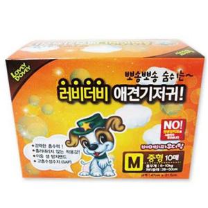 애견 러비더비 기저귀 M 10매 1P 고양이 일회용 팬티