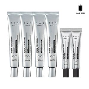 쟈스 화이트 토닝 샷 코어 기미크림 40ml x4 + 15ml x2 /미백/주름