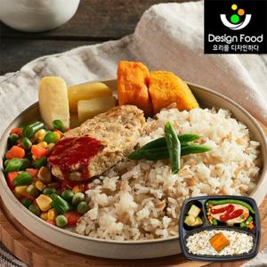 Fresh 간편식사 즉석밥 한끼 도시락 귀리곤약밥&두부닭가슴살스테이크 220g x2팩
