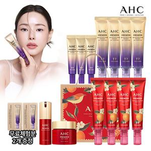 [10%적립]AHC  앰플 아이크림 포 페이스 라인 타이트닝(+에디션/레드세럼크림2종)