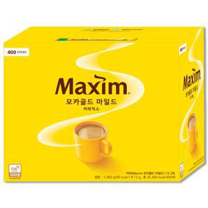 맥심 모카골드 커피믹스 400T: 커피는 맥심~