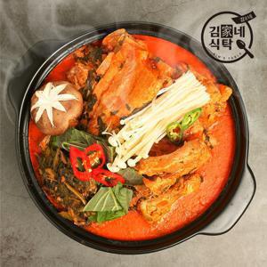 [김가네 식탁] 감자탕 5kg (9-10인분)+라면사리1개+겨자소스2개 증정
