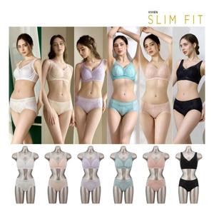 [비비안 슬림핏] 비비안 SLIMFIT 썸머 아쿠아큐브 브라팬티 패키지 6세트