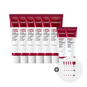 [1등 크림] 마데카크림 액티브스킨포뮬러 50ml 6개+15ml 2개+추가 10ml