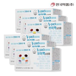 [안국약품] 브이팩 V-PACK 남성용 영양제 30포X6박스 (6개월분)