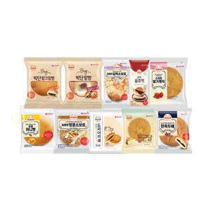 기린빵 10종 10봉 단품 or 10봉 혼합구성 SET 크림빵,단팥빵,소보로,꼬마꿀호떡 등