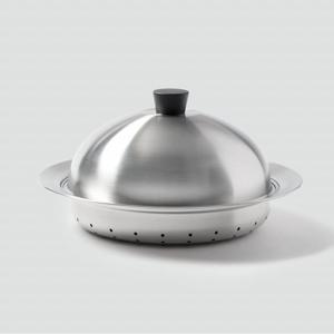JAJU 스테인리스 찜기+돔형뚜껑 세트_24-28cm